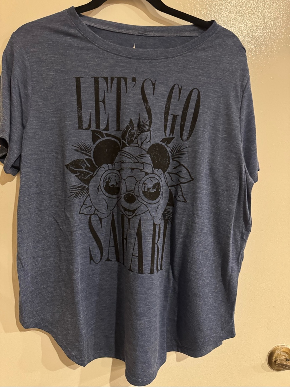 Disney Mickey Mouse  'Let's Go Safari' Graphic Tee